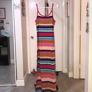 Striped Maxi dress